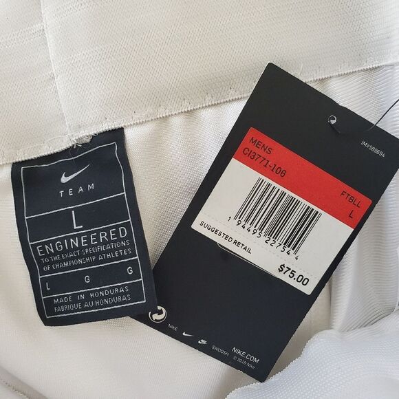 Nike Stock Alpha Elite Football Pants sz Lg - Picture 8 of 9